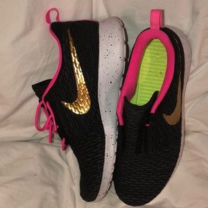 Nike Flyknit Roshe Run Custom Rîo 2016 Olympics ID
